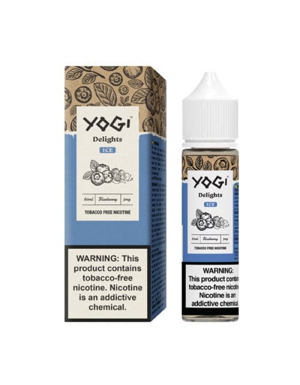 Blueberry Ice 60ml Vape Juice - Yogi