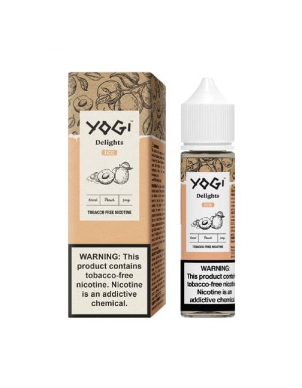 Peach Ice 60ml Vape Juice - Yogi