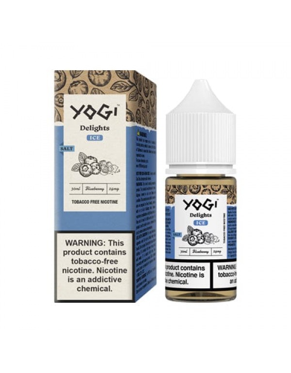 Blueberry Ice 30ml Nic Salt Vape Juice - Yogi