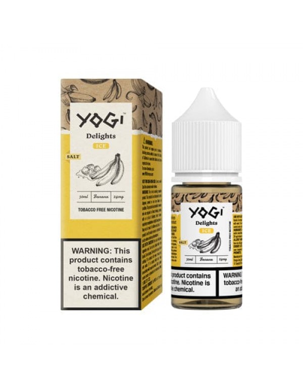 Banana Ice 30ml Nic Salt Vape Juice - Yogi