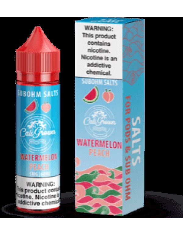 Watermelon Peach 60ml Vape Juice - California Grow...