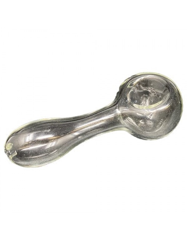 Clear Glass Spoon Pipe