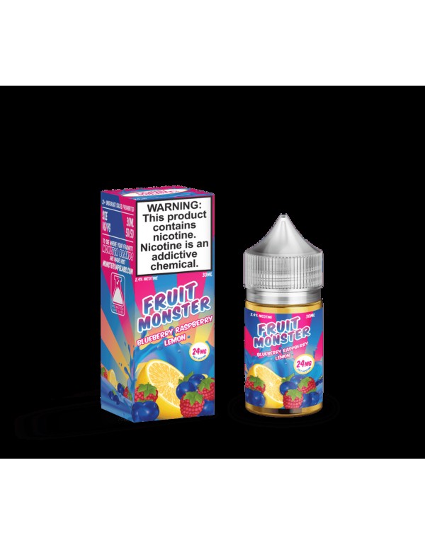 Fruit Monster Salts Blueberry Raspberry Lemon 30ml Nic Salt Vape Juice