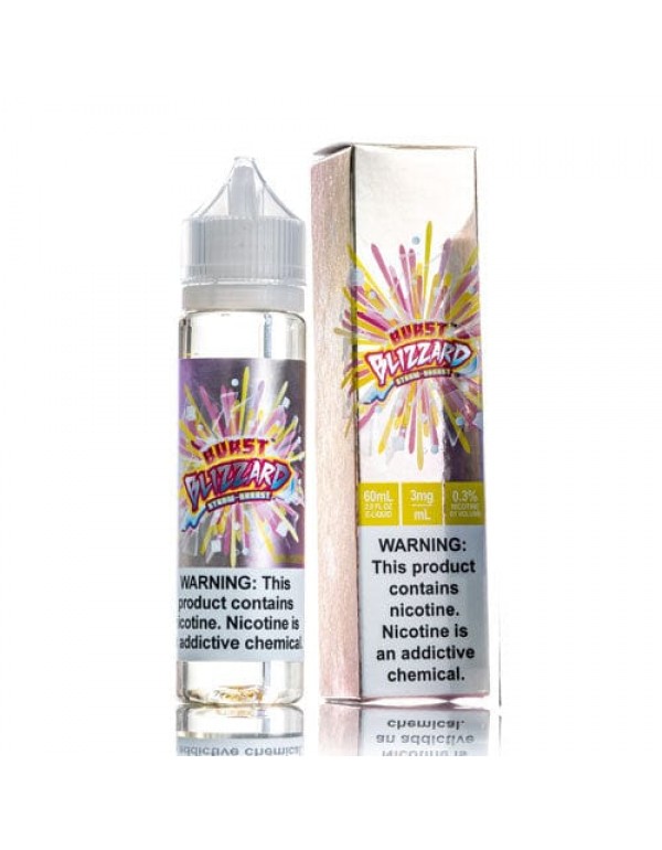 Burst Blizzard Straw-Brrrst 60ml Vape Juice