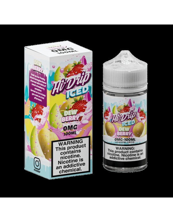 Hi-Drip Iced Dew Berry 100ml Vape Juice