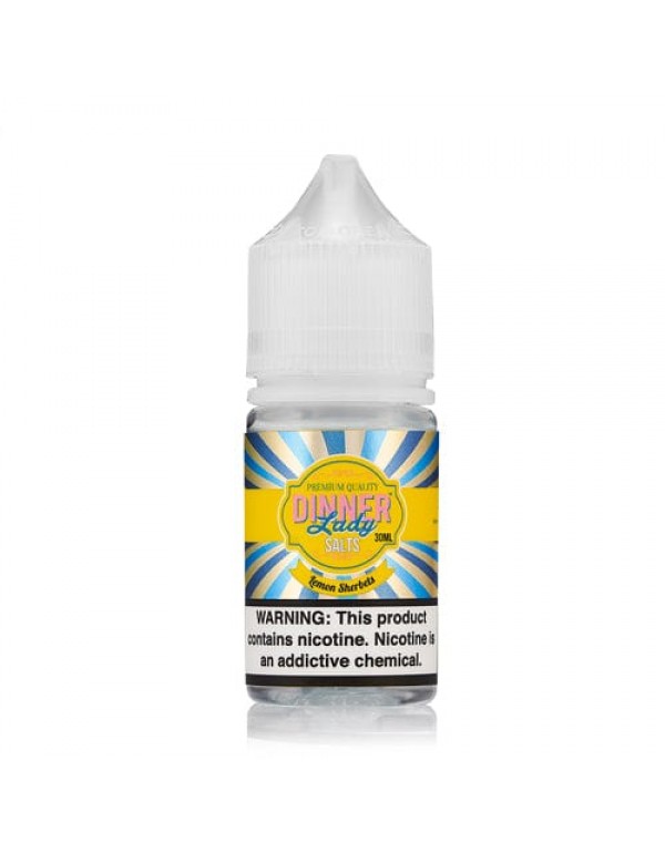 Dinner Lady Salts Lemon Sherbets 30ml Nic Salt Vap...