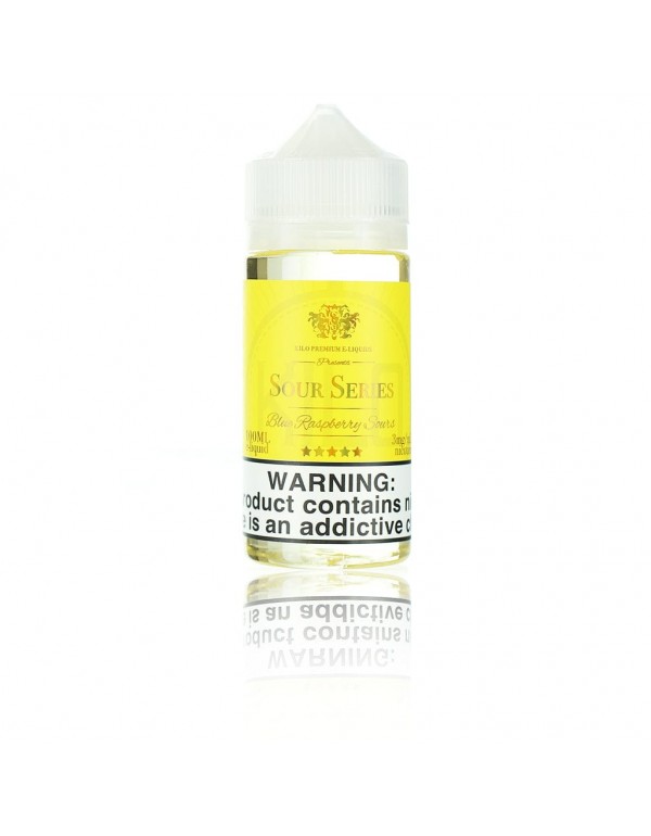 Kilo Sour Series (Bazooka Sour Straws) Blue Raspbe...