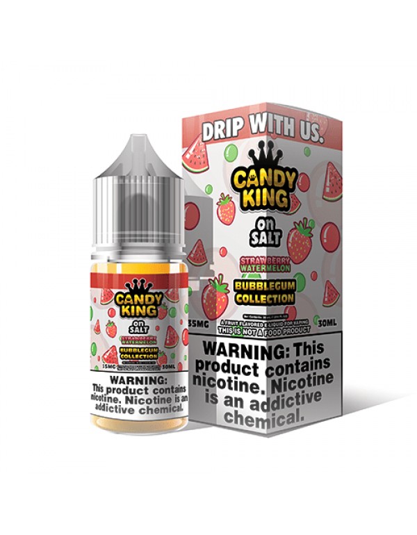 Candy King Bubblegum Salt Strawberry Watermelon 30...