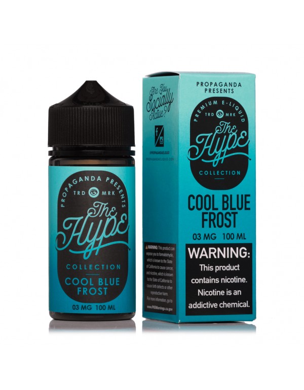 The Hype Cool Blue Frost 100ml Vape Juice