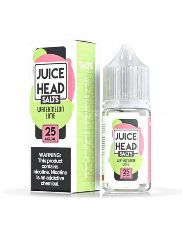 Juice Head Salts Watermelon Lime 30ml Nic Salt Vape Juice