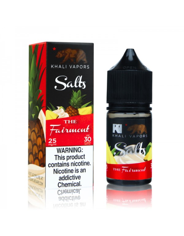 Khali Vapors Salts The Fairmont 30ml Nic Salt Vape Juice