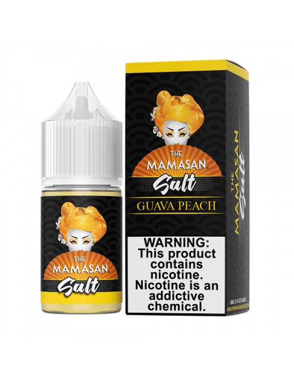 Guava Peach 30ml Nic Salt Vape Juice - Mamasan