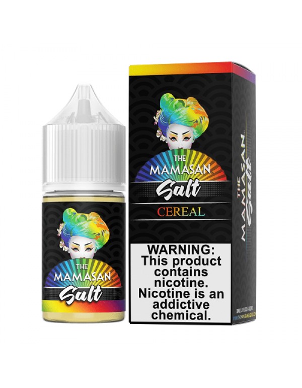 Cereal 30ml Nic Salt Vape Juice - Mamasan