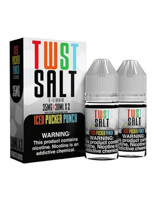 Twist E-liquids TWST Salt Iced Pucker Punch 2x30ml...
