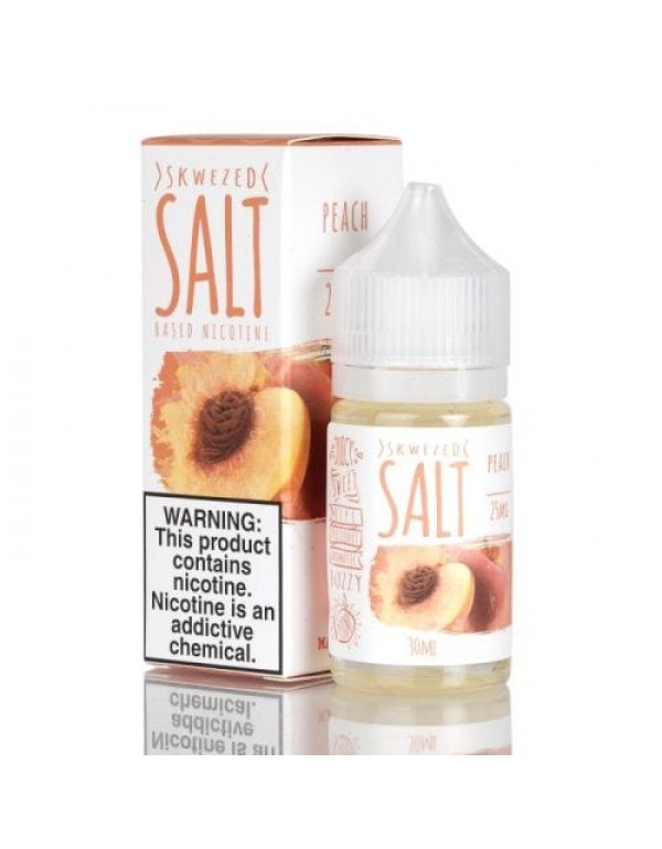 Skwezed Salt Peach 30ml Nic Salt Vape Juice