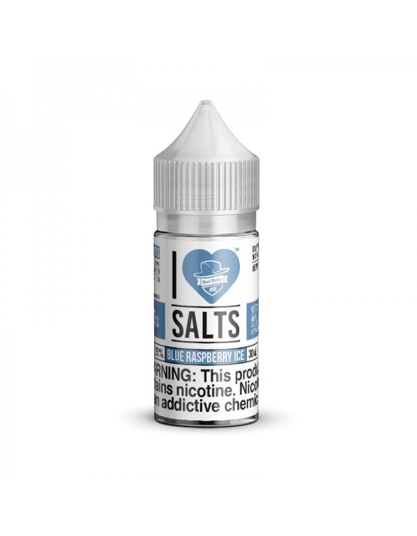 I Love Salts Blue Raspberry ICE 30ml Nic Salt Vape...