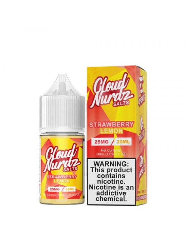 Cloud Nurdz Salts Strawberry Lemon 30ml Nic Salt V...