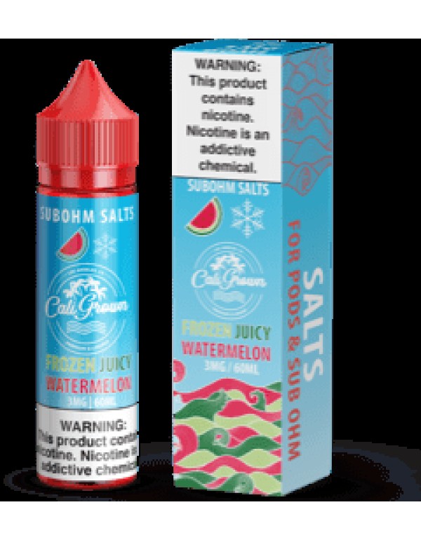 Frozen Juicy Watermelon 60ml Vape Juice - Californ...