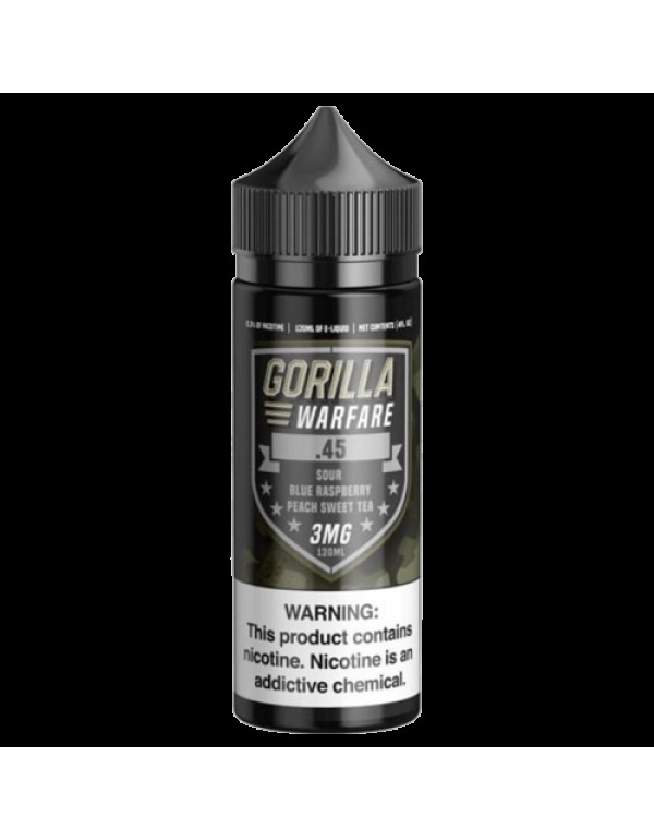 .45 120ml Vape Juice - Gorilla Warfare