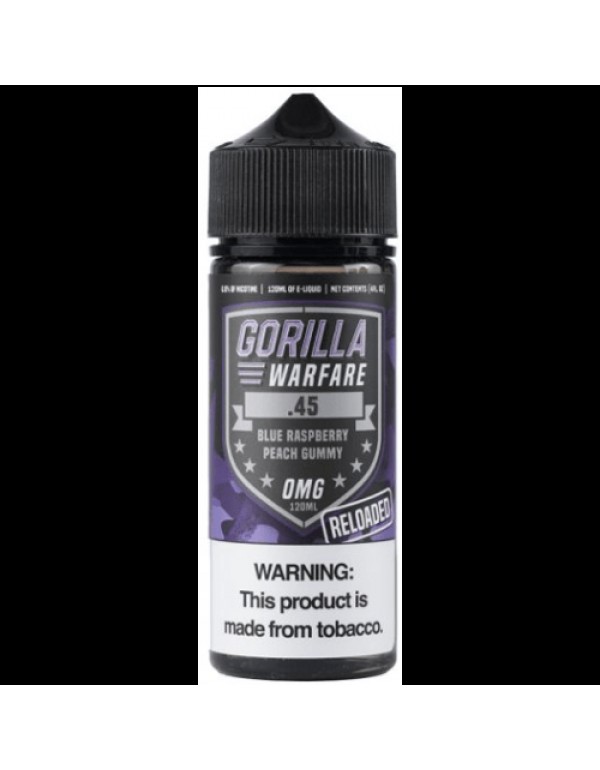 .45 Reloaded 120ml Vape Juice - Gorilla Warfare