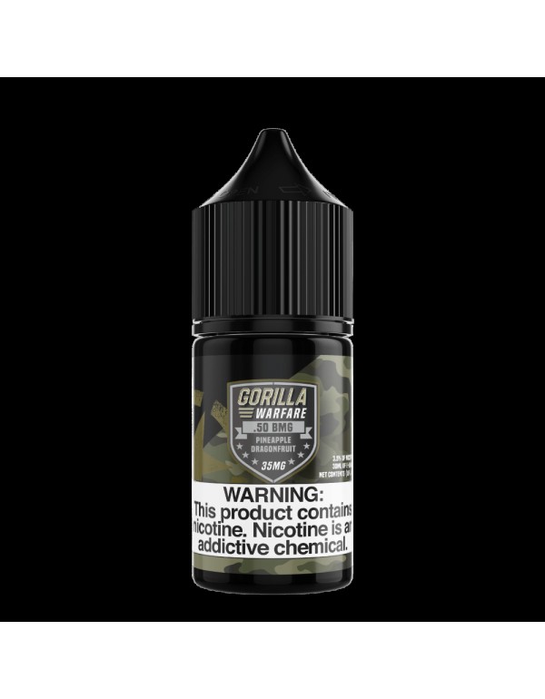 .50 BMG 30ml Nic Salt Vape Juice - Gorilla Warfare