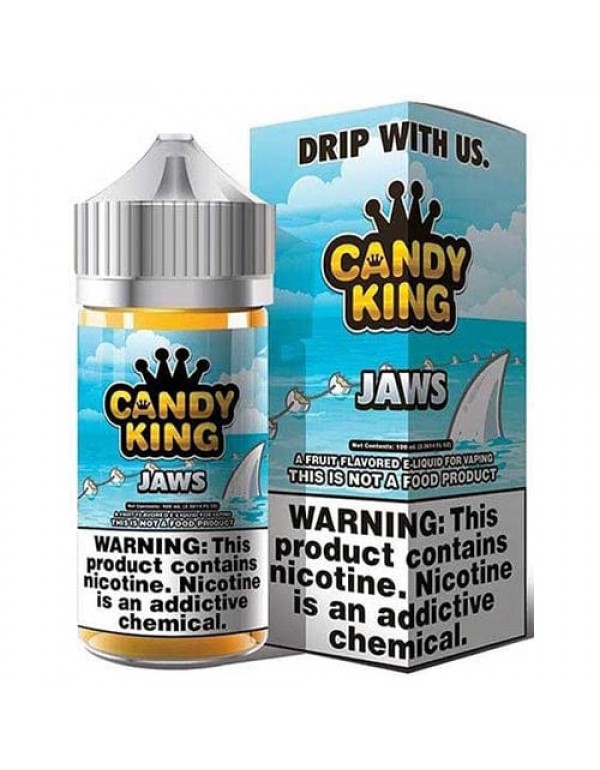 Candy King Jaws Synthetic Nicotine 100ml Vape Juic...