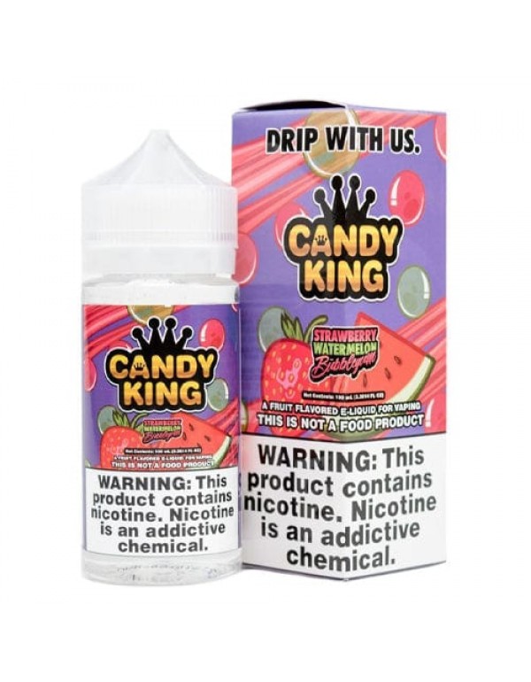Candy King Strawberry Watermelon Bubblegum Synthet...