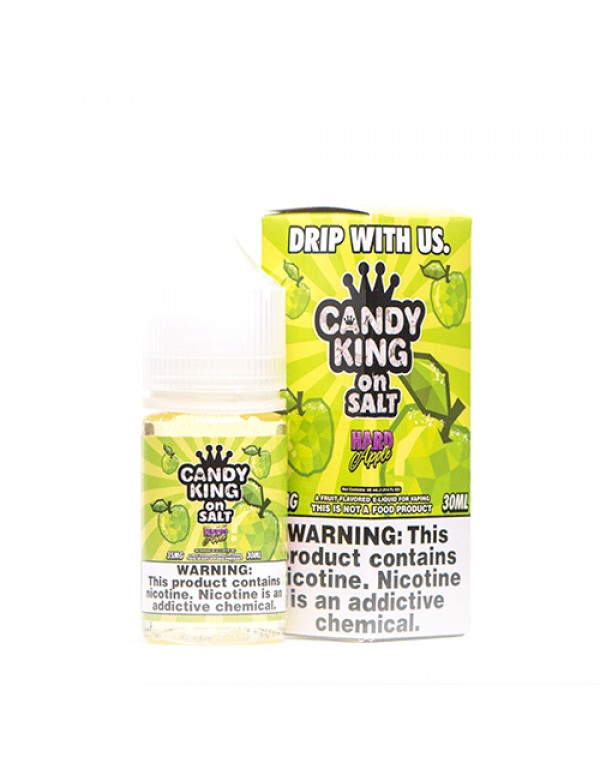 Candy King On Salt Hard Apple Synthetic Nicotine 30ml Nic Salt Vape Juice