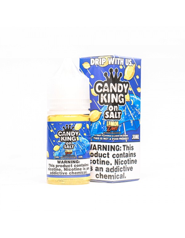 Candy King Lemon Drops Synthetic Nicotine 30ml Nic Salt Vape Juice