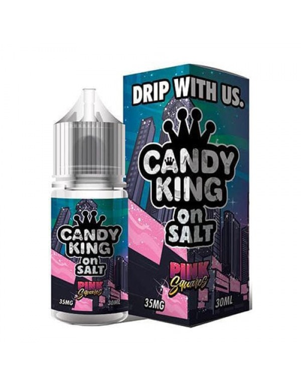 Candy King Pink Squares Synthetic Nicotine 30ml Ni...