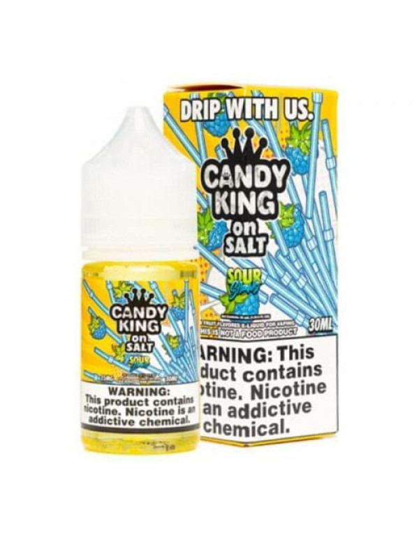 Candy King Sour Straws Synthetic Nicotine 30ml Nic Salt Vape Juice
