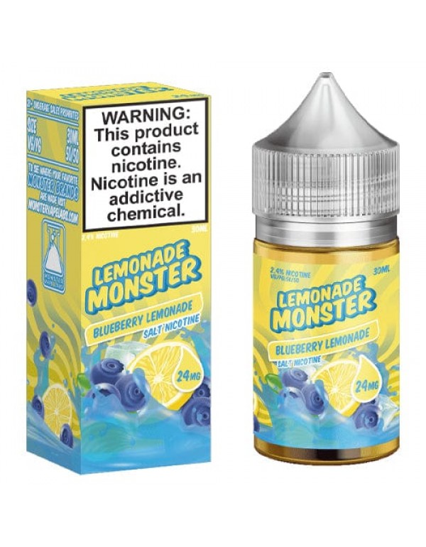 Blueberry Lemonade 30ml Nic Salt Vape Juice - Lemo...