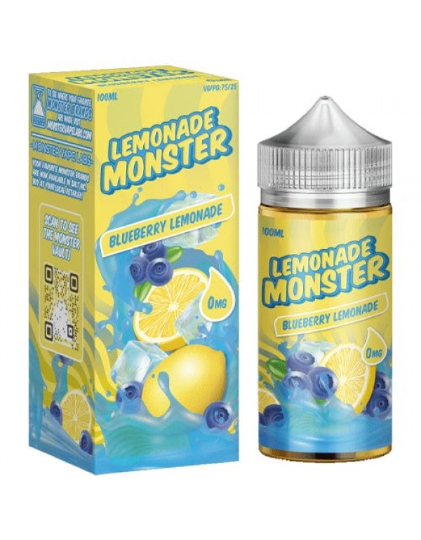 Blueberry Lemonade 100ml Vape Juice - Lemonade Monster