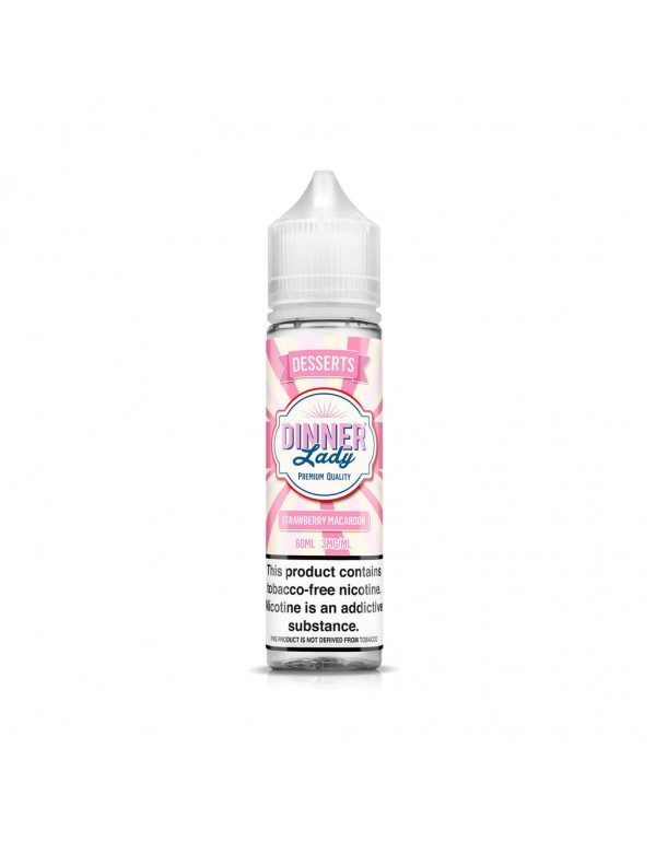 Strawberry Macaroon 60ml TF Vape Juice - Dinner La...