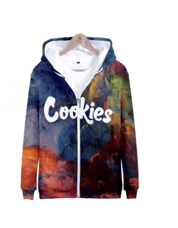 Cookies Full-Zip Hoodie Sweatshirt
