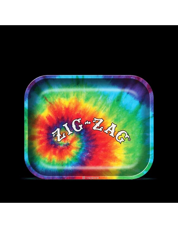 Zig-Zag Tie-Dye Rolling Tray