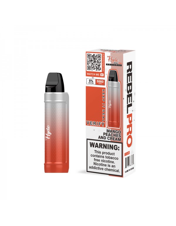 Hyde Rebel PRO Recharge Disposable Vape (5%, 5000 Puffs)