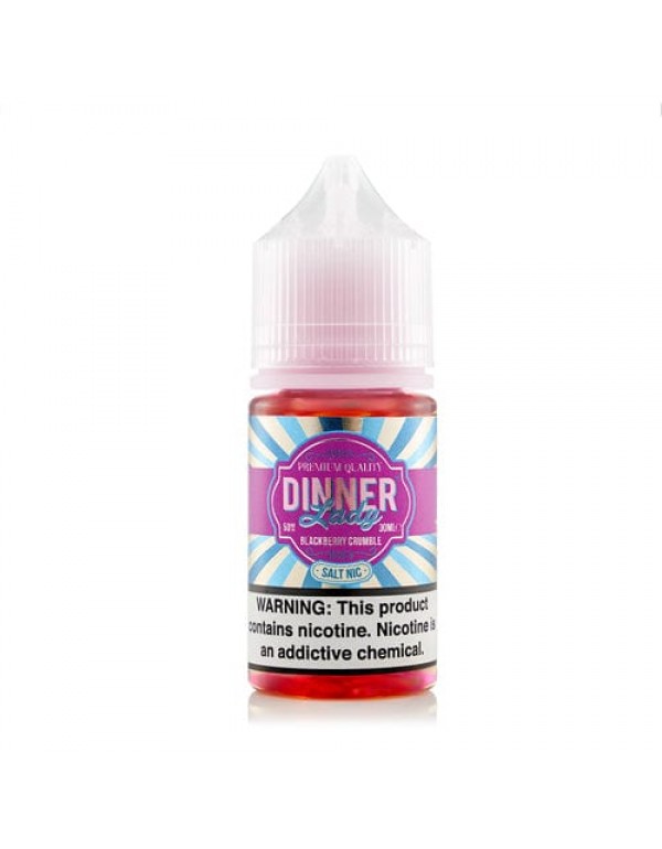 Dinner Lady Salts Blackberry Crumble 30ml Nic Salt...