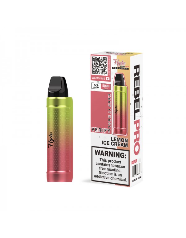 Hyde Rebel PRO Recharge Disposable Vape (5%, 5000 Puffs)