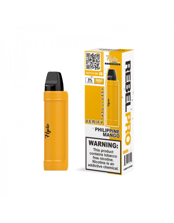 Hyde Rebel PRO Recharge Disposable Vape (5%, 5000 Puffs)