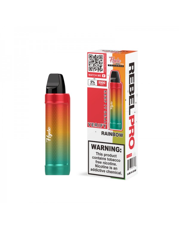 Hyde Rebel PRO Recharge Disposable Vape (5%, 5000 Puffs)