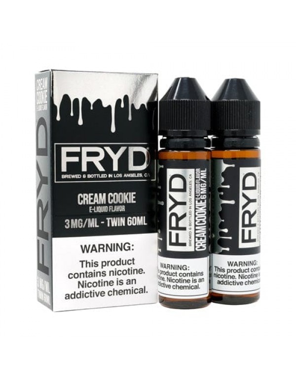 FRYD Twin Pack Cream Cookie 2x 60ml Vape Juice