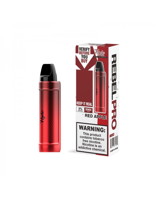 Hyde Rebel PRO Recharge Disposable Vape (5%, 5000 Puffs)