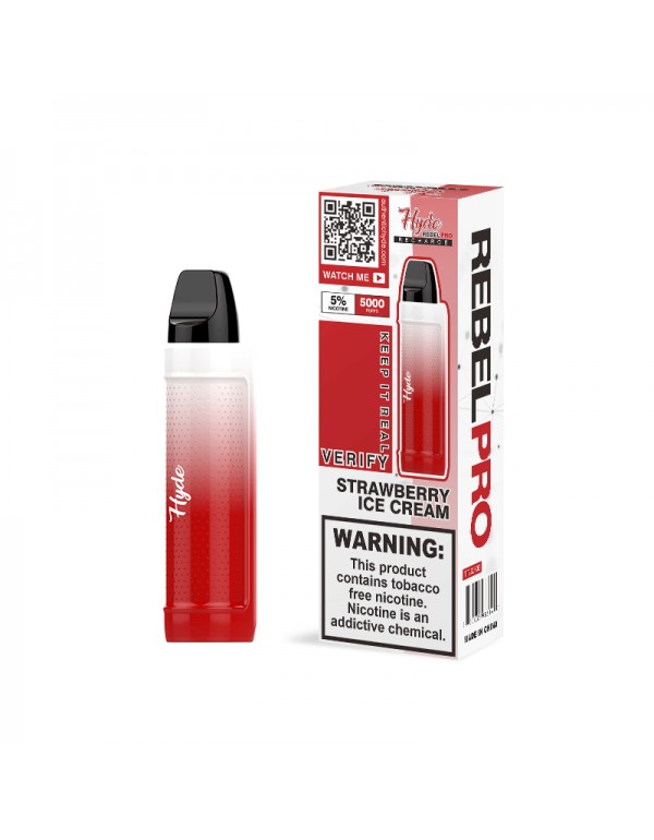 Hyde Rebel PRO Recharge Disposable Vape (5%, 5000 Puffs)