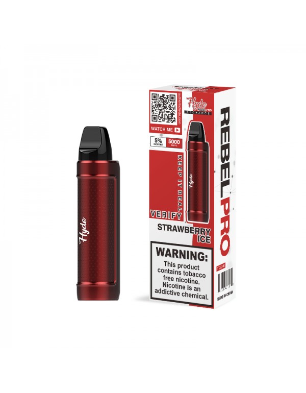 Hyde Rebel PRO Recharge Disposable Vape (5%, 5000 Puffs)