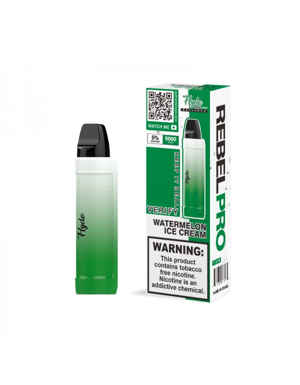 Hyde Rebel PRO Recharge Disposable Vape (5%, 5000 Puffs)