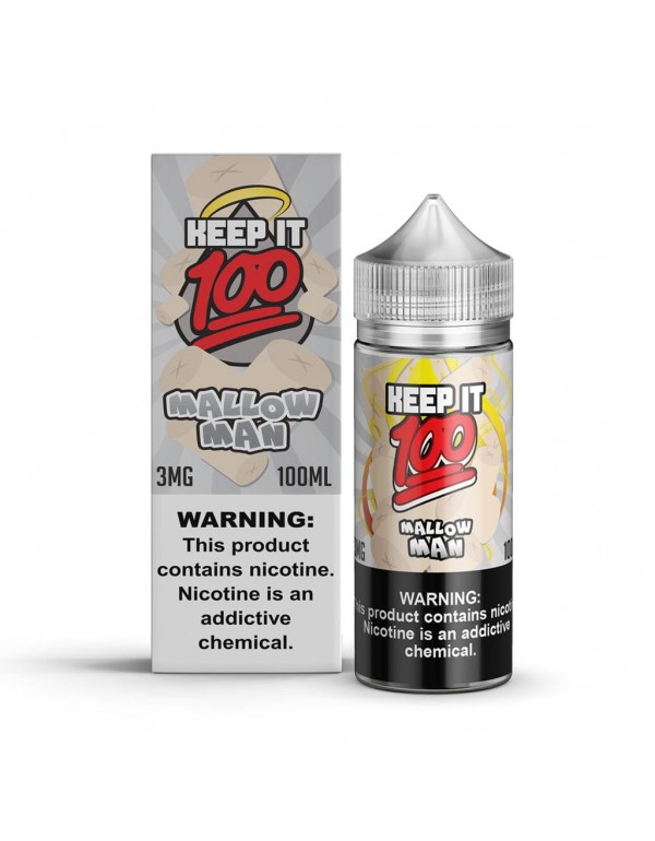 Mallo Man 100ml Vape Juice - Keep It 100