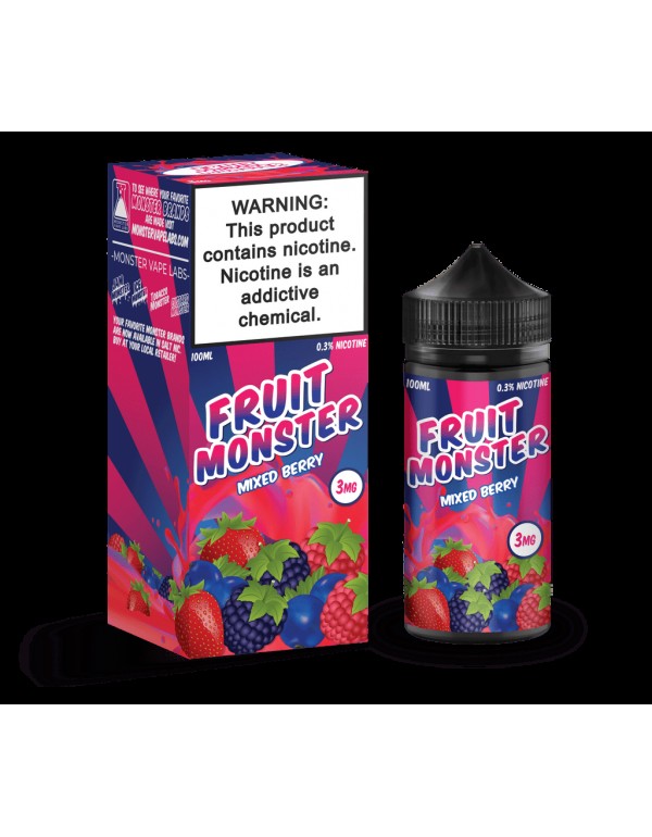 Fruit Monster Mixed Berry 100ml Vape Juice