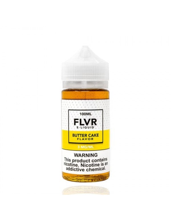 FLVR Butter Cake 100ml Vape Juice