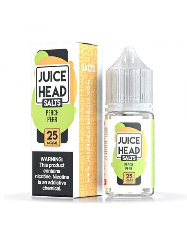 Juice Head Salts Peach Pear 30ml Nic Salt Vape Jui...